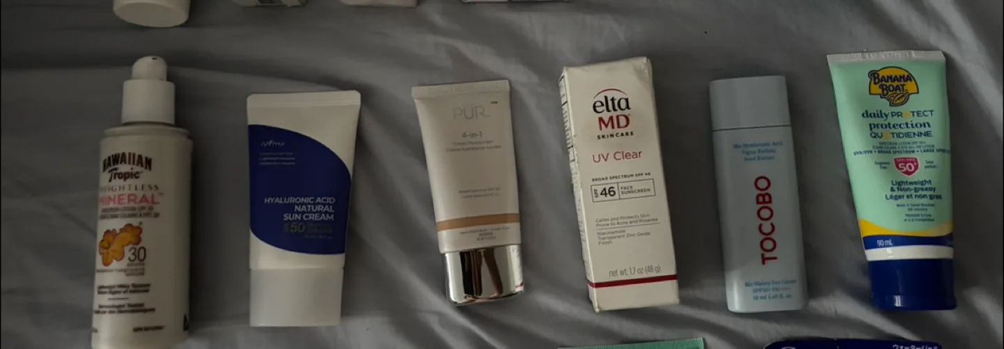 Sunscreens (Mainly face)/Tinted Moisturizers with SPF image indicator(3)