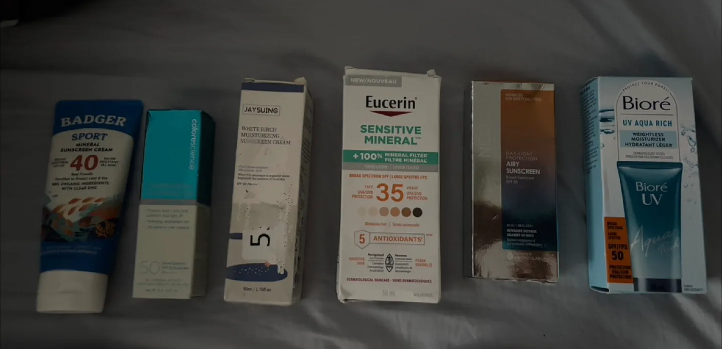 Sunscreens (Mainly face)/Tinted Moisturizers with SPF image indicator(2)