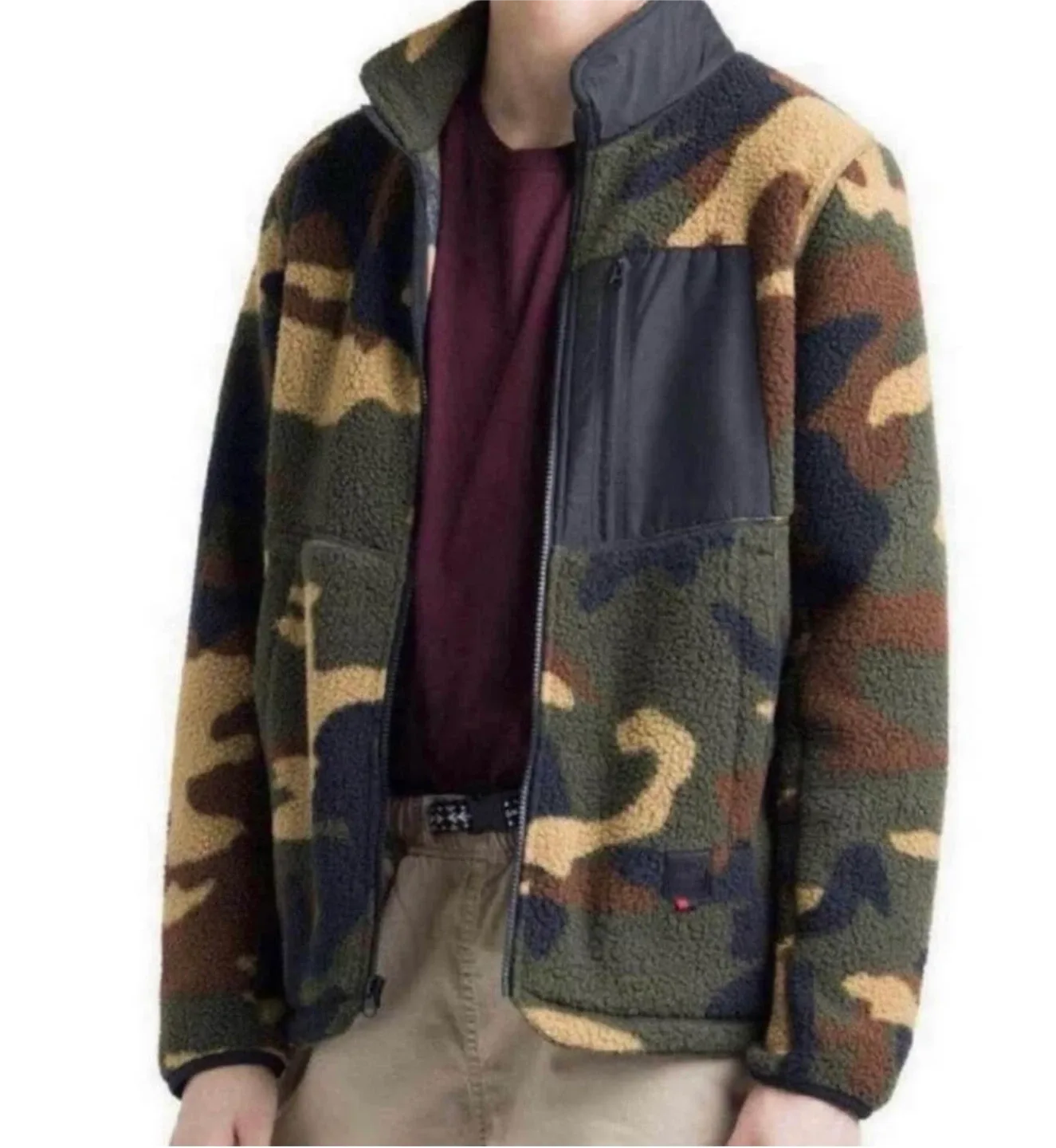 Bnwt Hershel Sherpa Sweater size XXL thumbnail