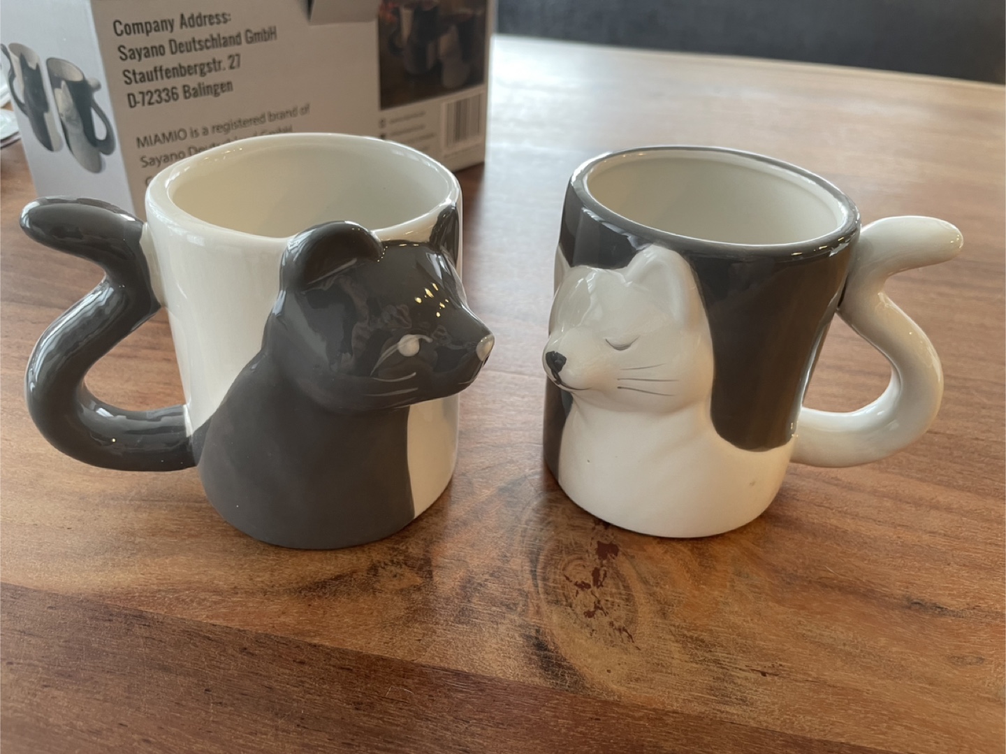 Miamio Cat Mugs, Set of 2 - photo 5