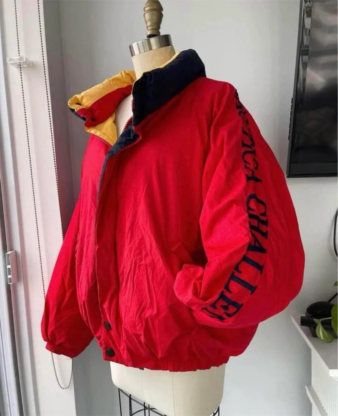 Vintage 90s Nautica winter jacket size medium thumbnail