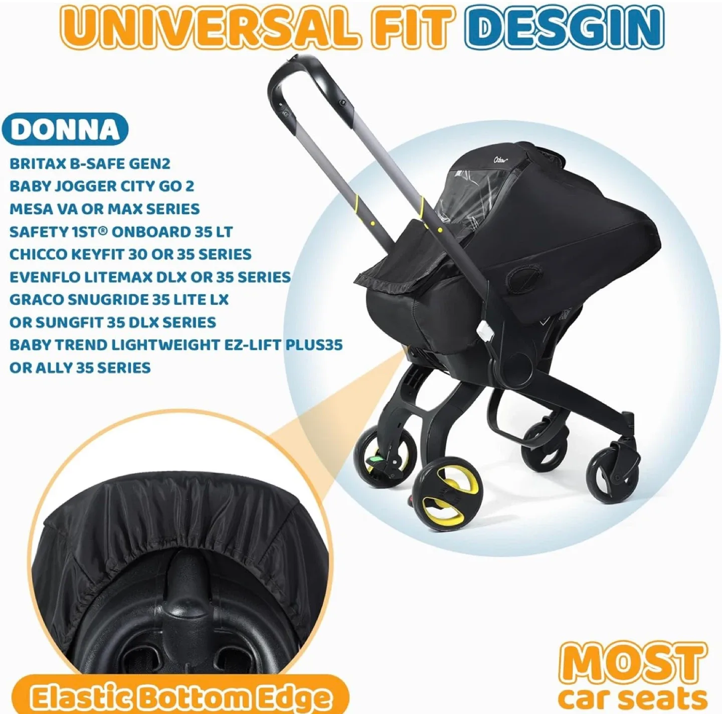 Brand new Baby Car Seat Cover - Weather Protection image indicator(5)