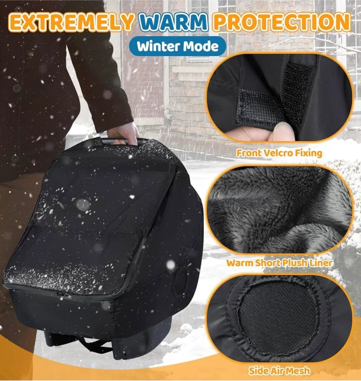 Brand new Baby Car Seat Cover - Weather Protection image indicator(2)