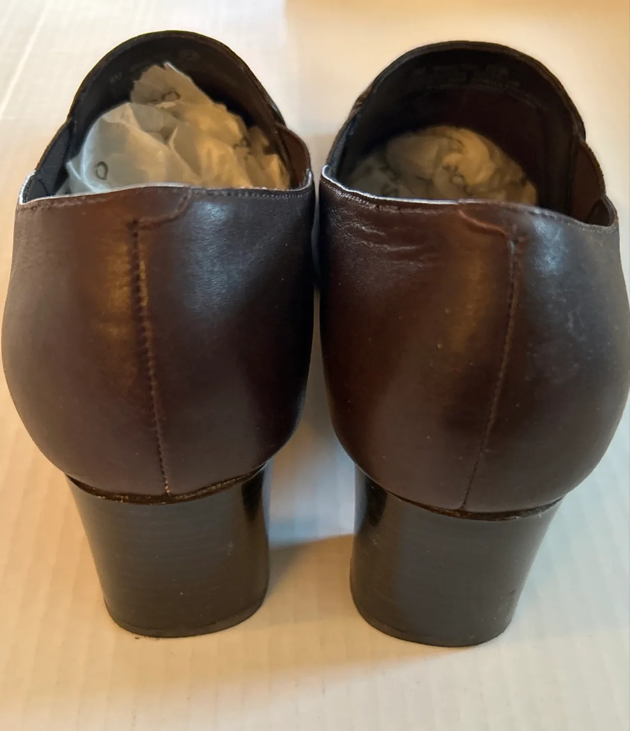 A2 by Aerosoles Brown Leather Heels image indicator(3)