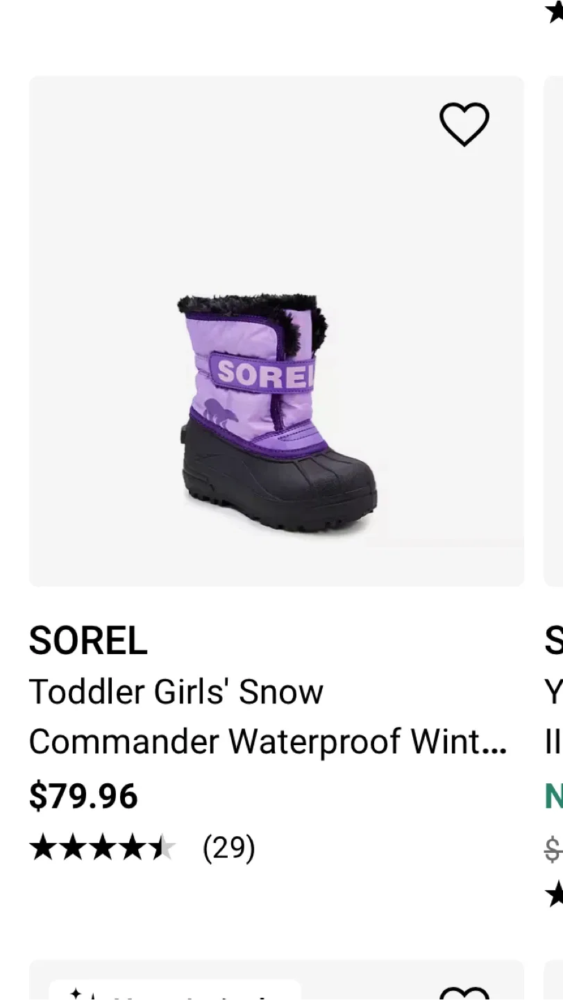 Sorel Kids' Snow Commander Boots - Size 6 image indicator(4)