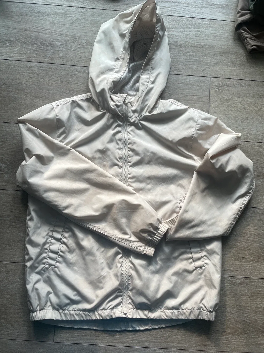 Light Beige Windbreaker Jacket thumbnail