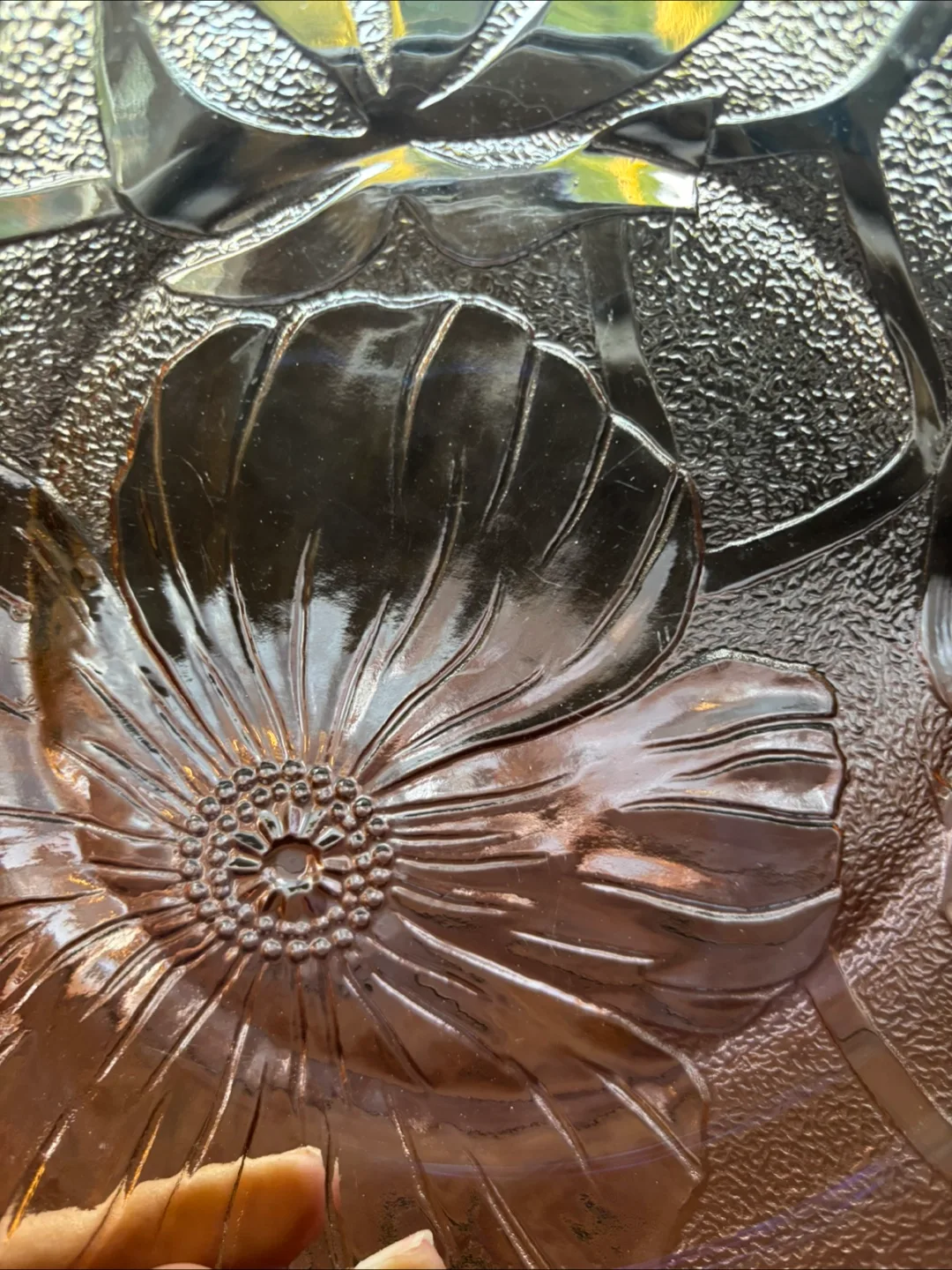 Vintage Pink Depression Glass Plates (Set of 4) image indicator(6)