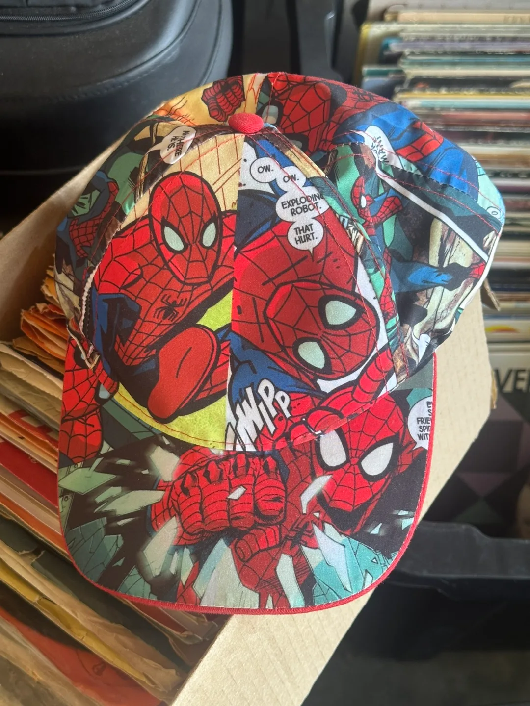 🥕Marvel Spiderman baseball cap FREE! thumbnail