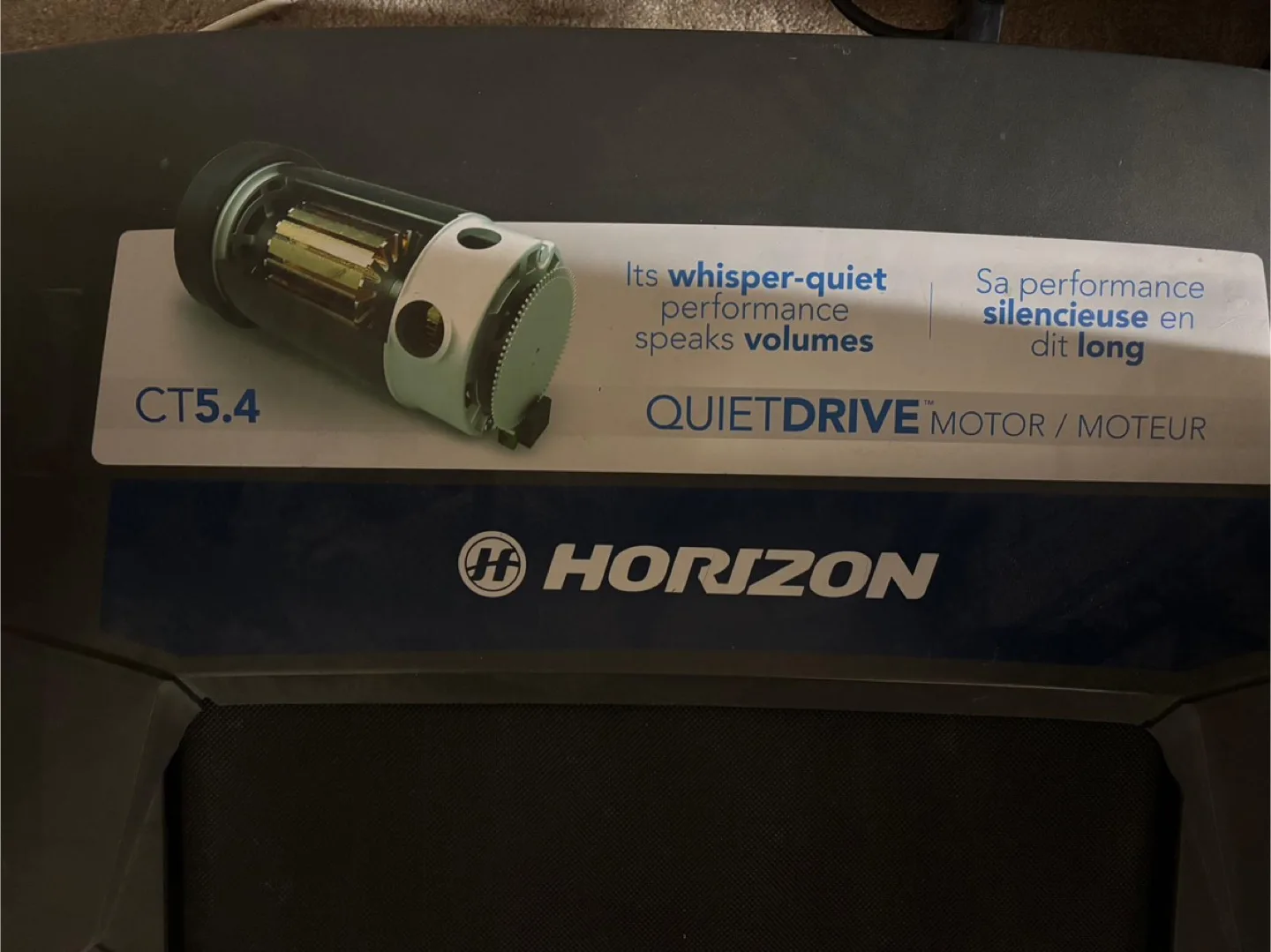 Horizon CT5.4 Treadmill image indicator(4)