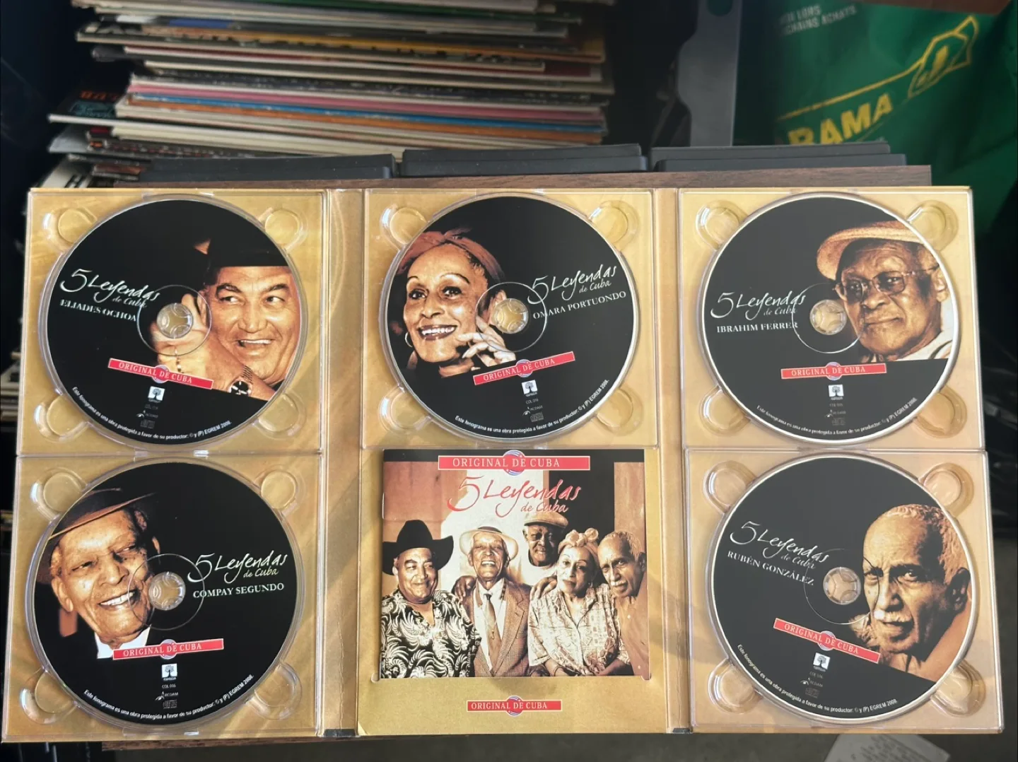 🥕5 Leyendas de Cuba - Original de Cuba CD Set image indicator(3)