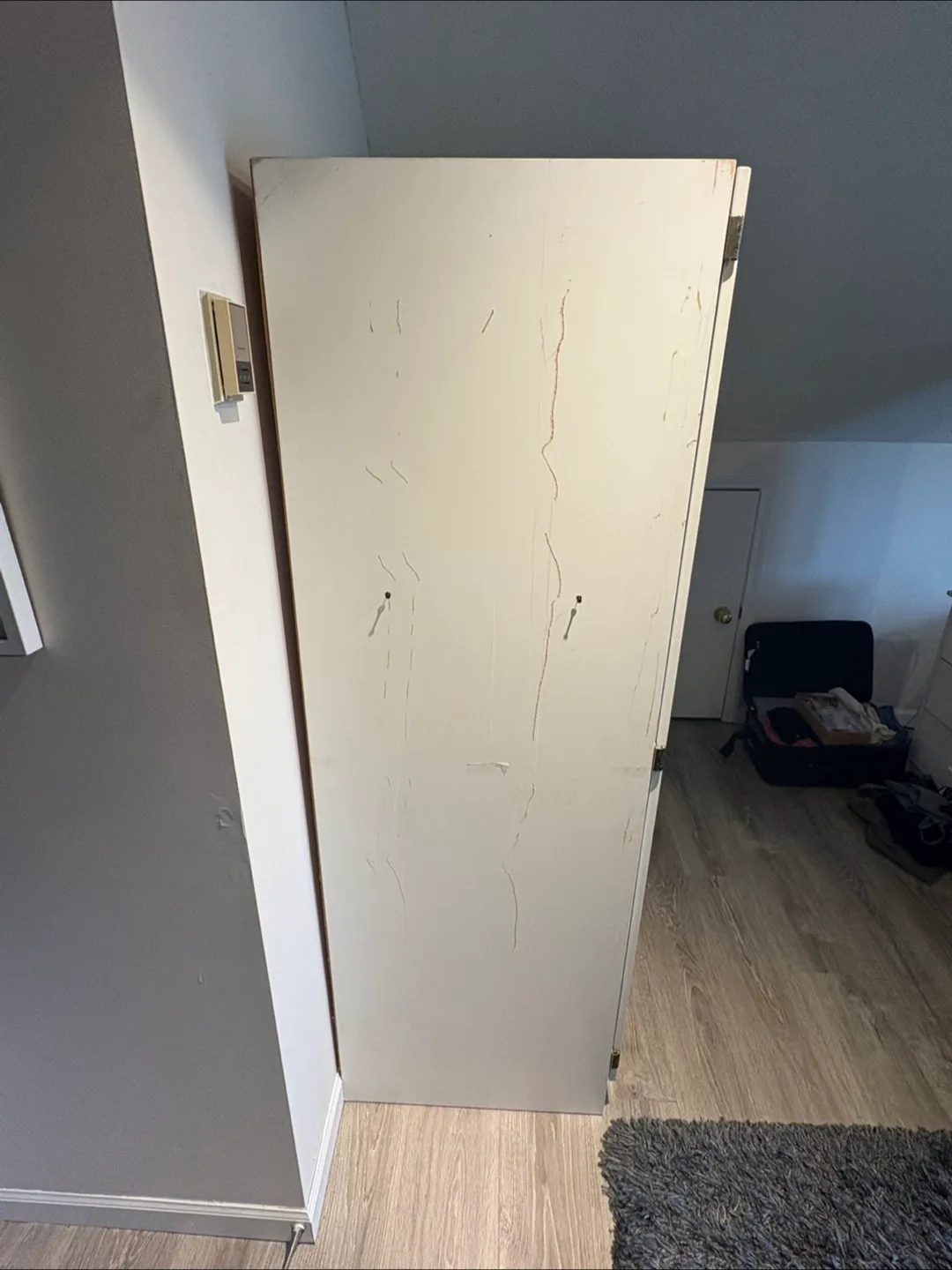 White Wardrobe - 80cm Wide x 170cm High image indicator(2)