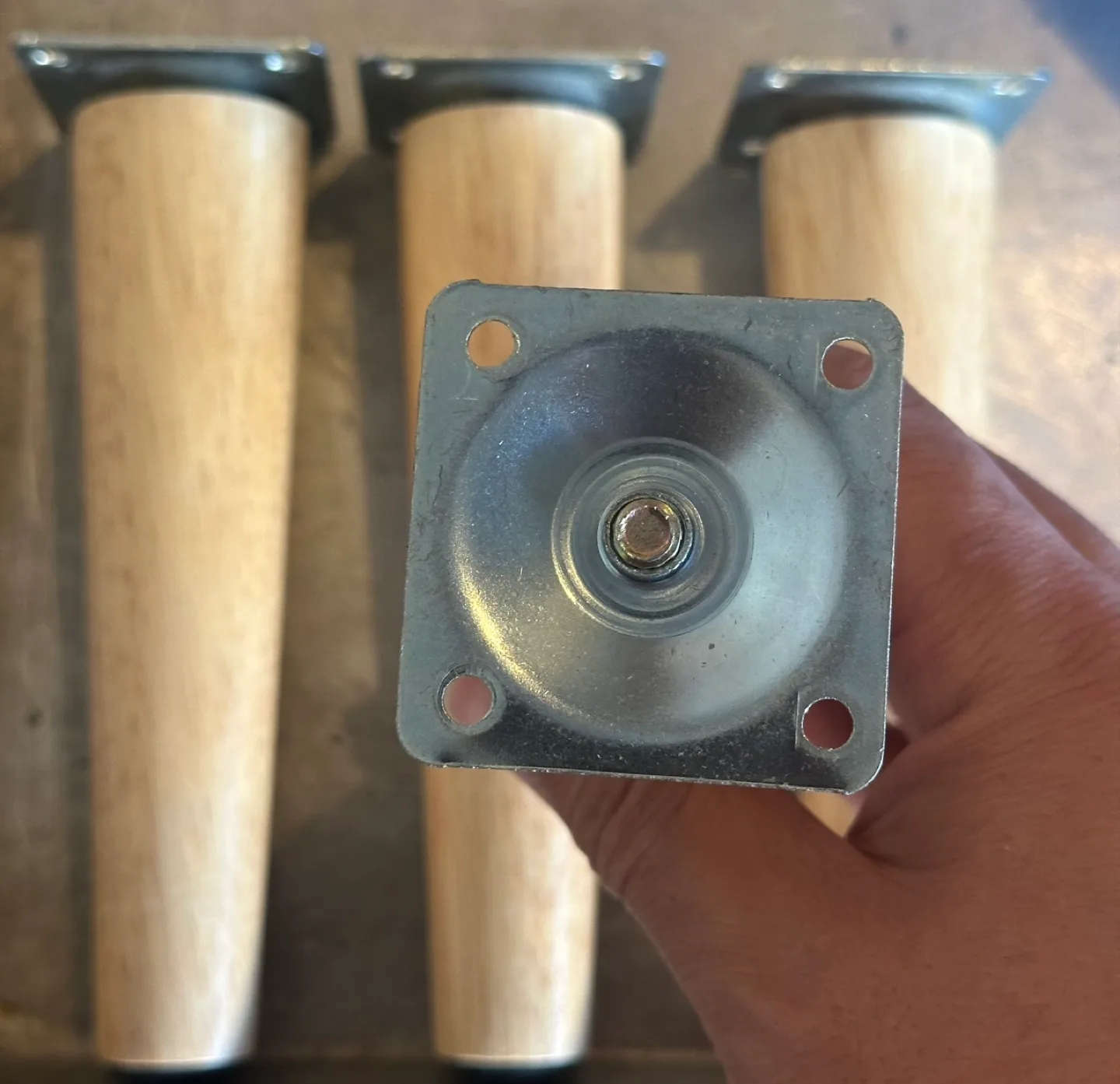 🥕Set of 4 Wooden Furniture Legs FREE!