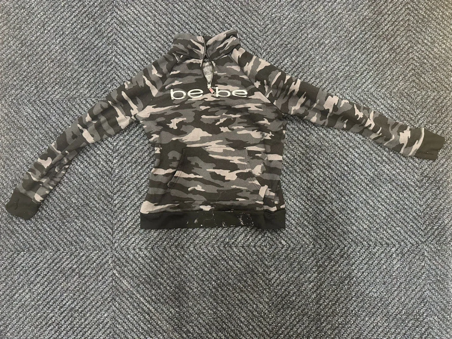 Bebe Camo Pullover Hoodie thumbnail