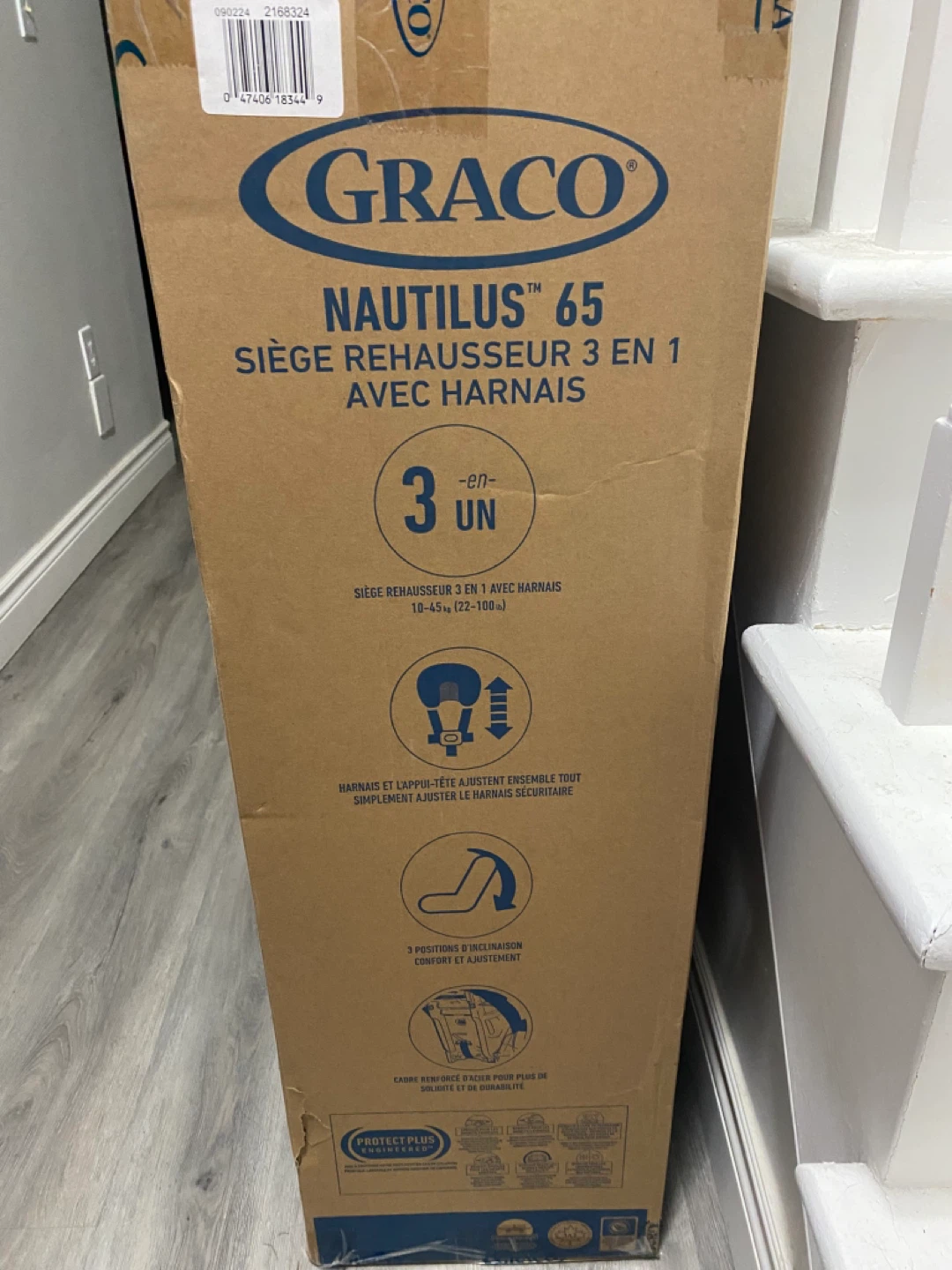 Graco Nautilus 65 3-in-1 Harness Booster Car Seat - Black - photo 2