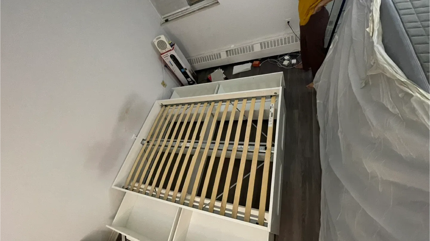 IKEA Brimnes Full Bed Frame with Storage image indicator(3)