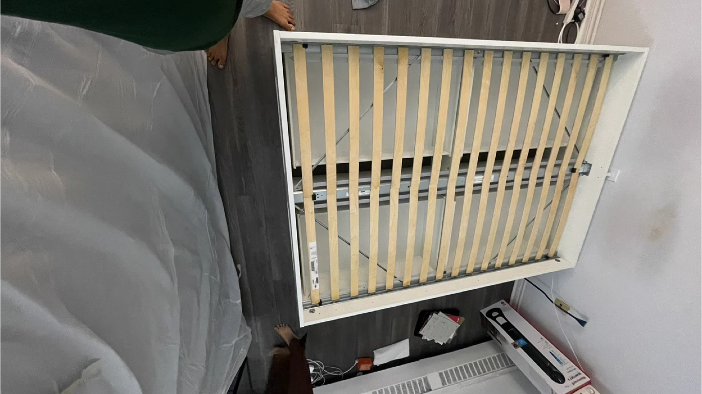 IKEA Brimnes Full Bed Frame with Storage - photo 5