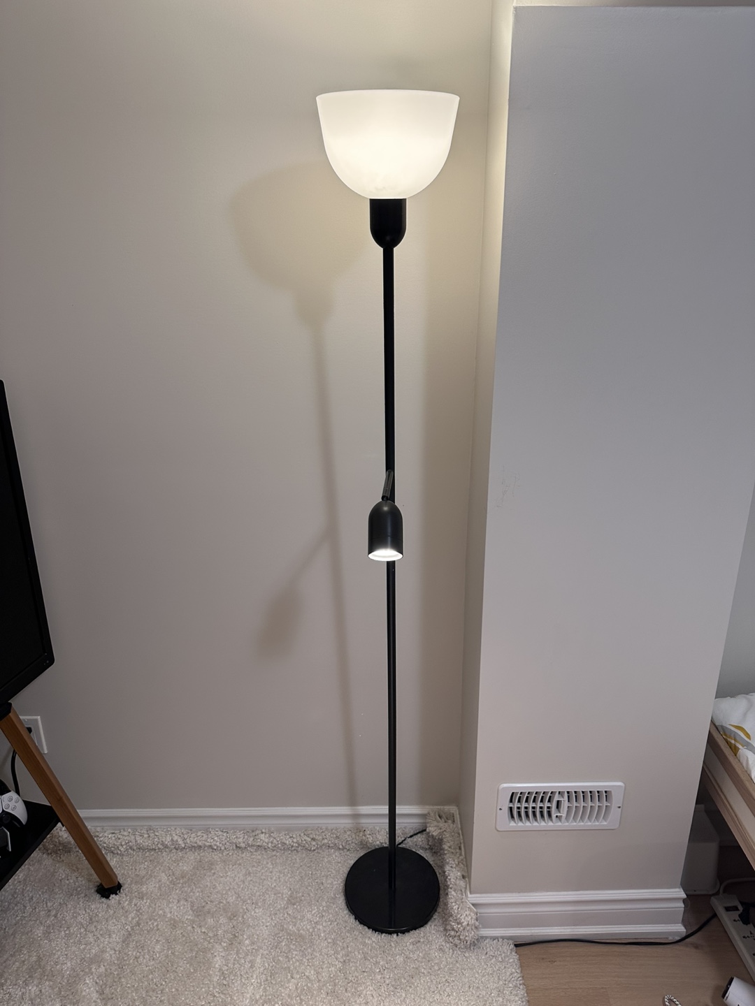 IKEA Hektogram Floor/Reading Lamp - Black - photo 2