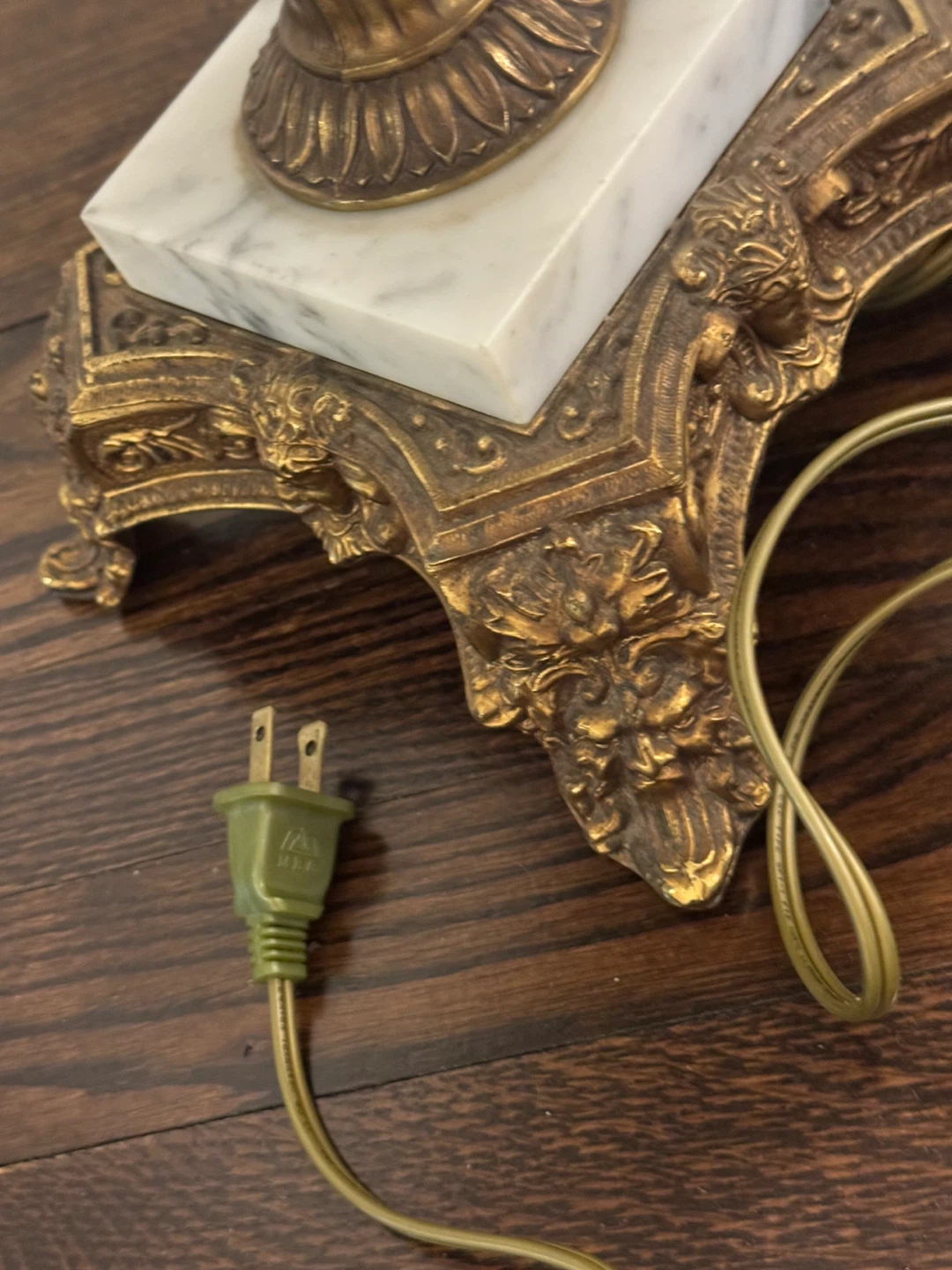 Vintage Italian Lamp with Marble Base - photo 5
