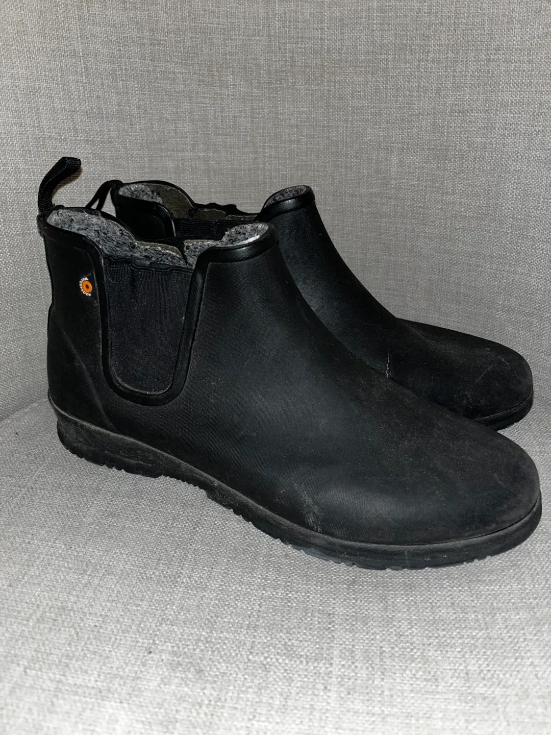 Bogs Black Chelsea Boots Size 41 thumbnail