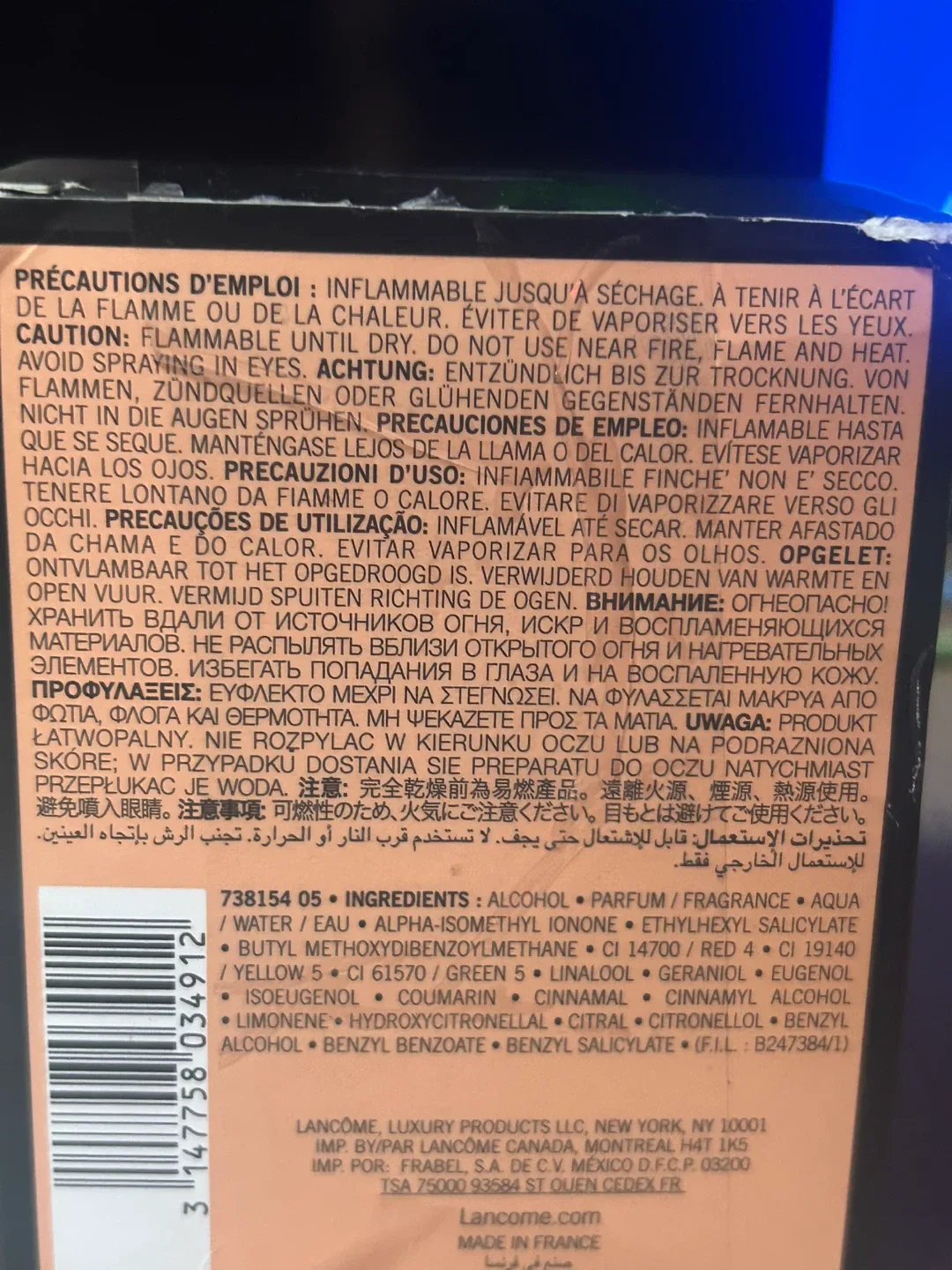 Lancôme Trésor L'Eau de Parfum image indicator(2)