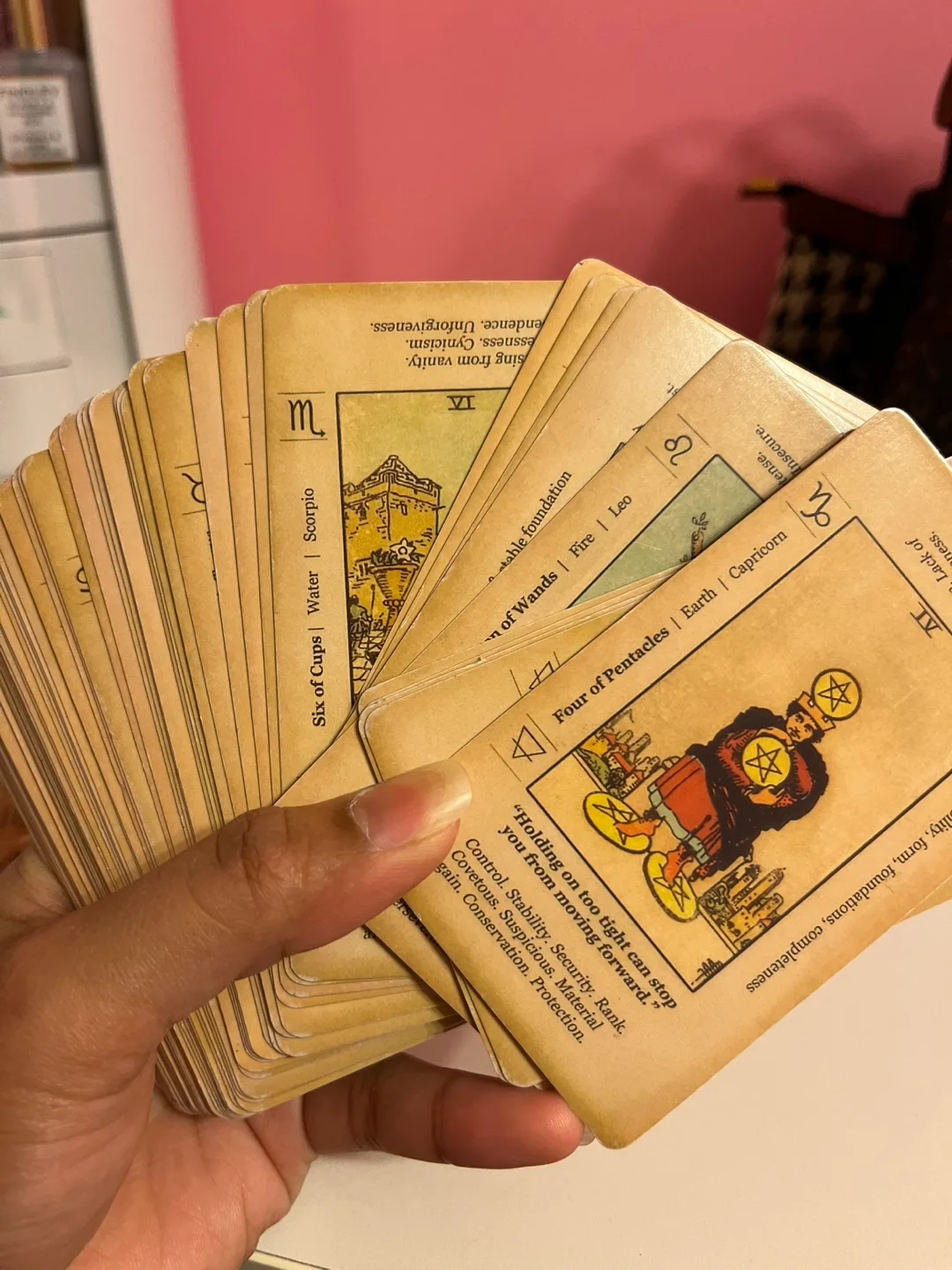 Meaning Tarot Deck - Keywords, Reversed, Zodiac image indicator(2)