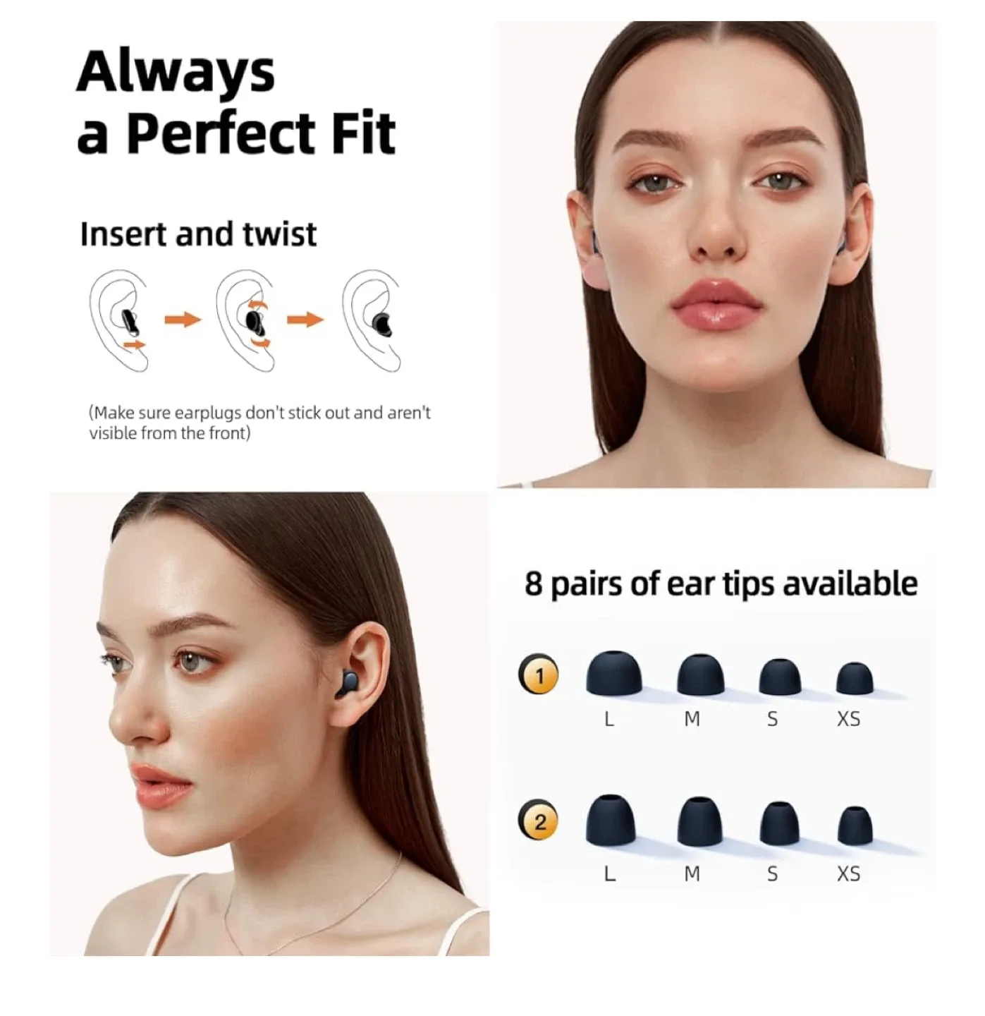 BIGOOD Ear Plugs for Sleeping - Noise Cancelling image indicator(5)