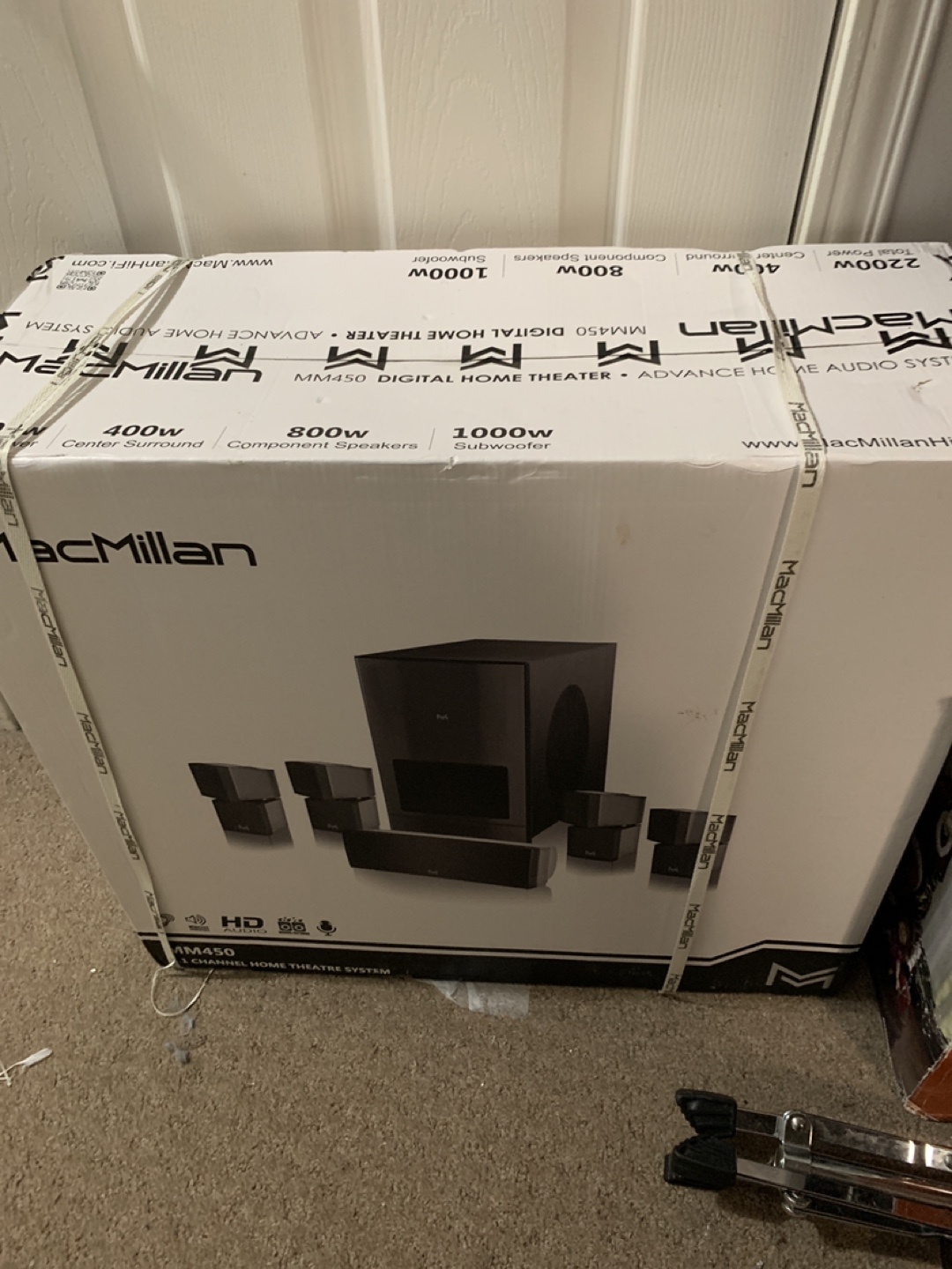 MacMillan MM450 5.1 Channel Home Theatre System - photo 2