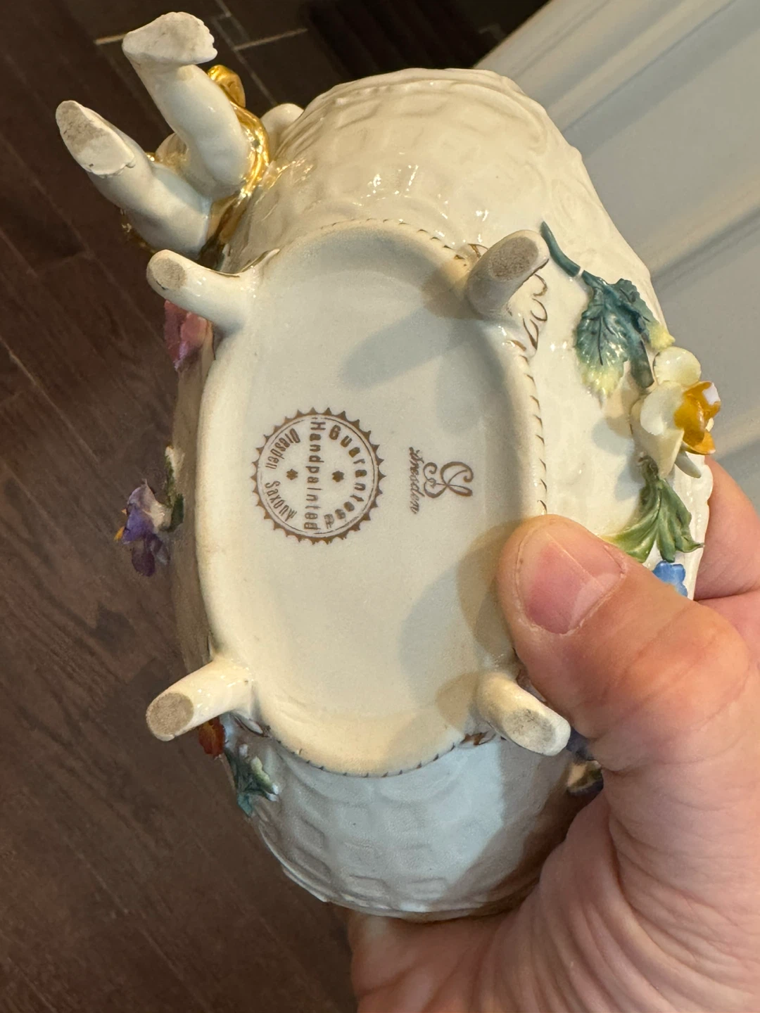 Vintage Andrea by Sadek Cherub Dish - photo 3