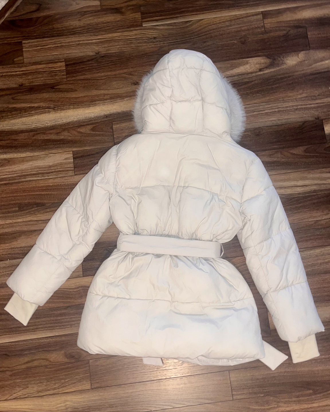 GAP Cream Puffer Coat - Size M - photo 3