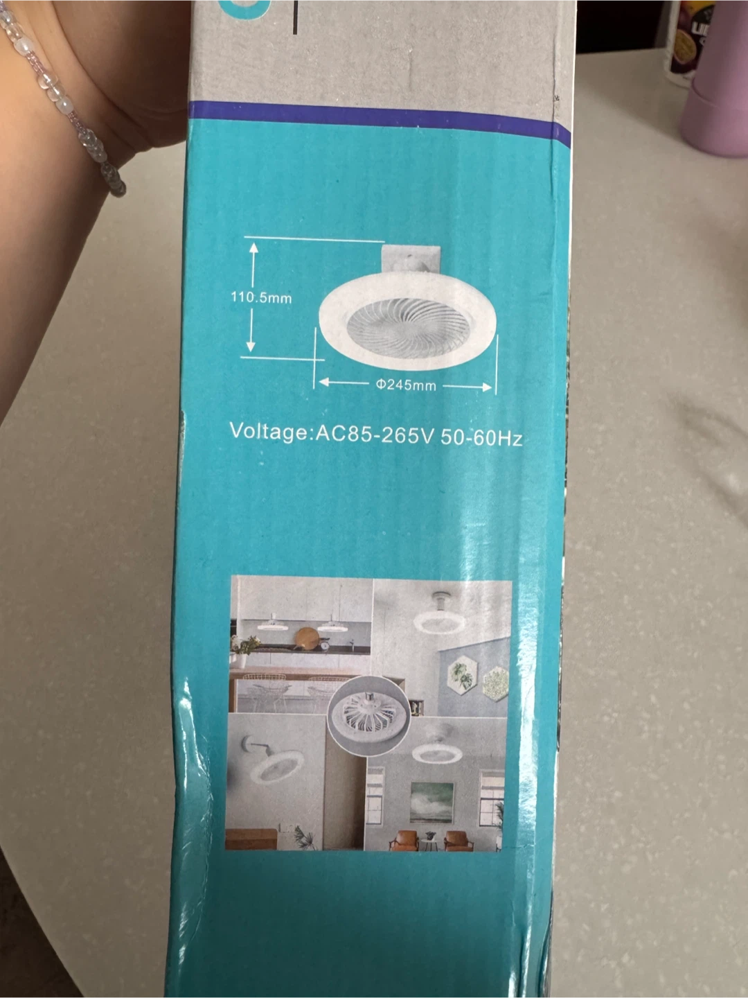 LED Multi-Function Fan Light 30W - photo 3