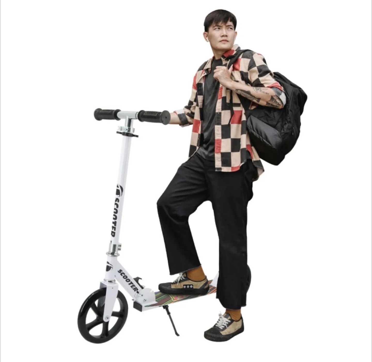 Scooter for Kids 8-12 Adjustable, Foldable, Portable thumbnail