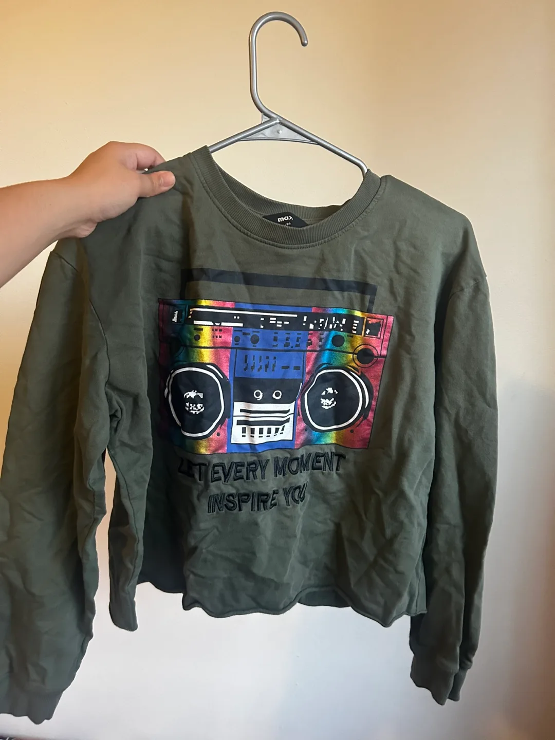 Olive Green Long Sleeve Tshirt thumbnail