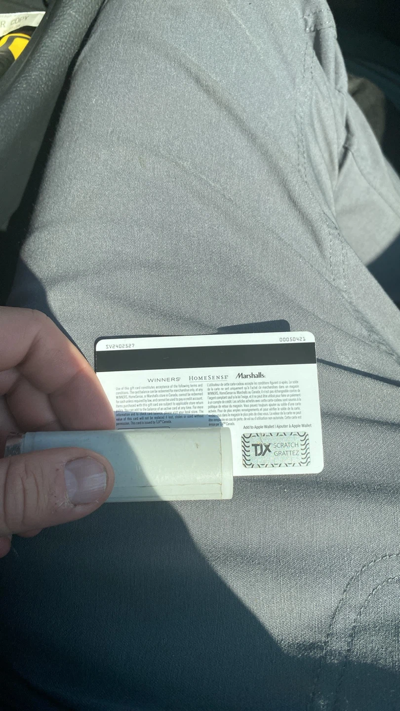 $535.00 Winners HomeSense Marshalls Giftcard - photo 3