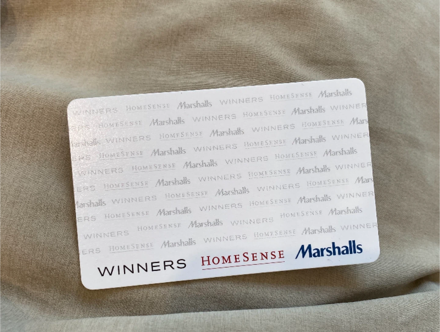 $535.00 Winners HomeSense Marshalls Giftcard