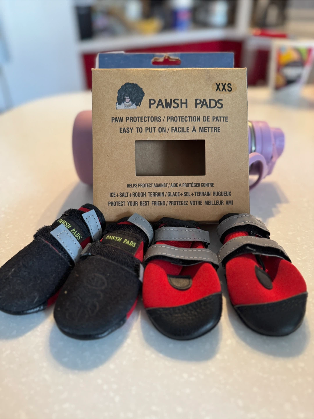 Pawsh Pads XXS Dog Paw Protectors
