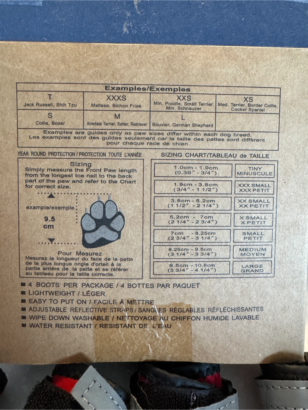 Pawsh Pads XXS Dog Paw Protectors - photo 2