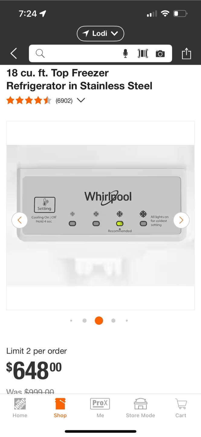 Whirlpool 18 cu. ft. Top Freezer Refrigerator - photo 3