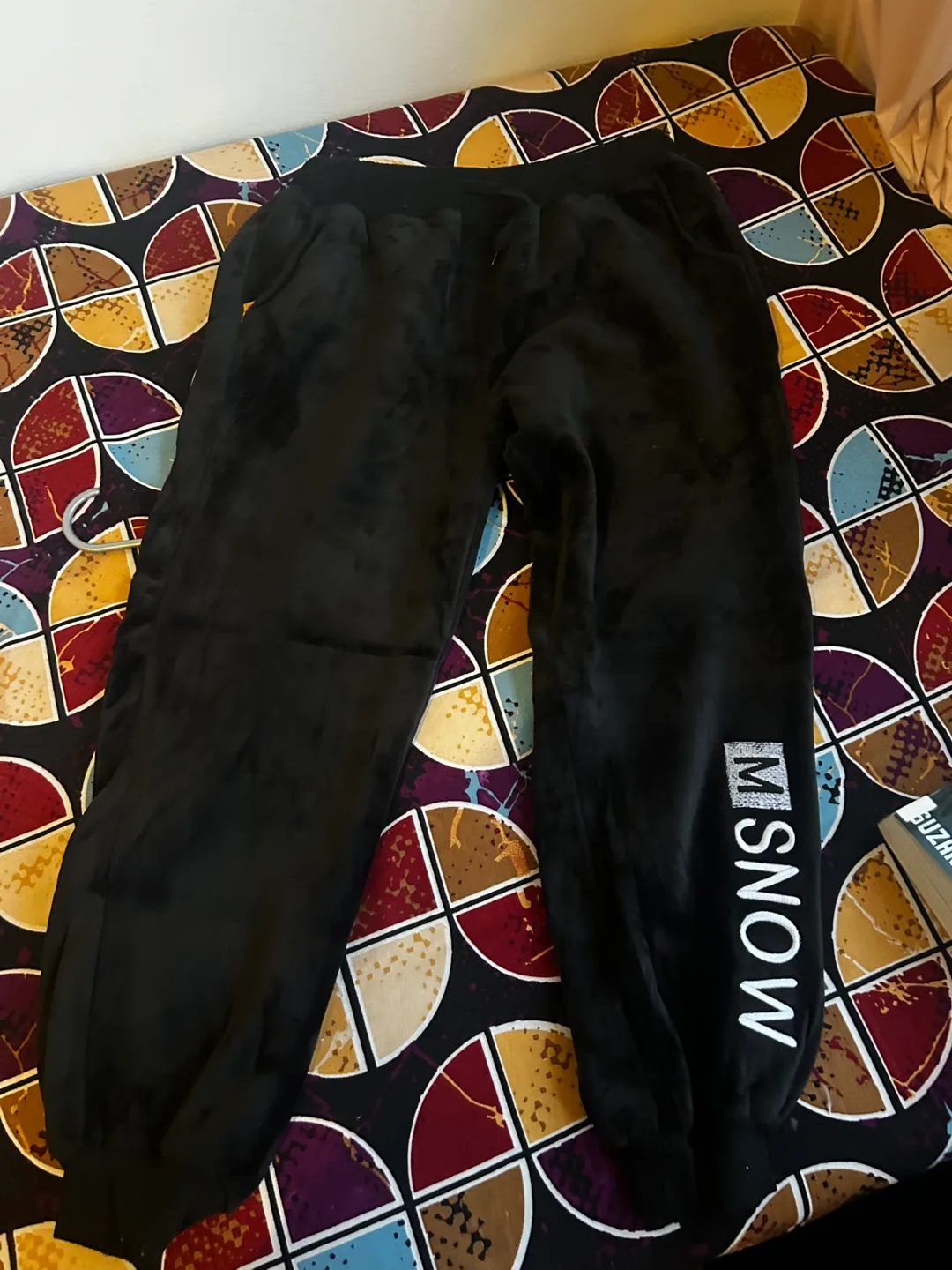 Black Cozy Lounge Pants thumbnail