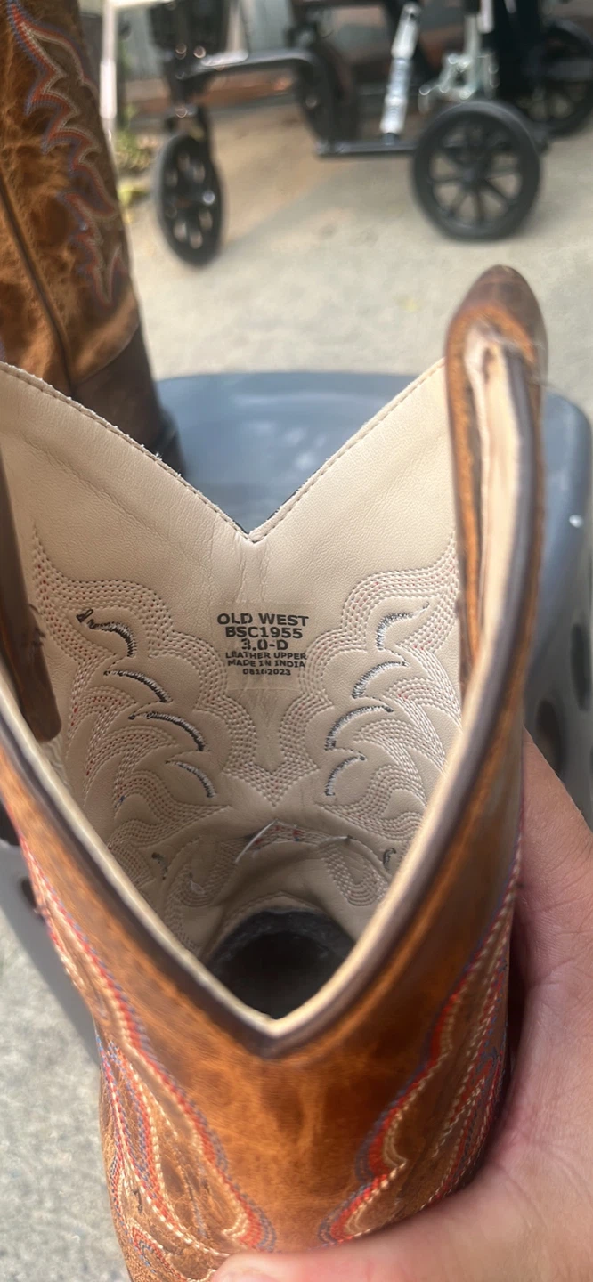 Old West BSC1955 Leather Cowboy Boots - photo 2