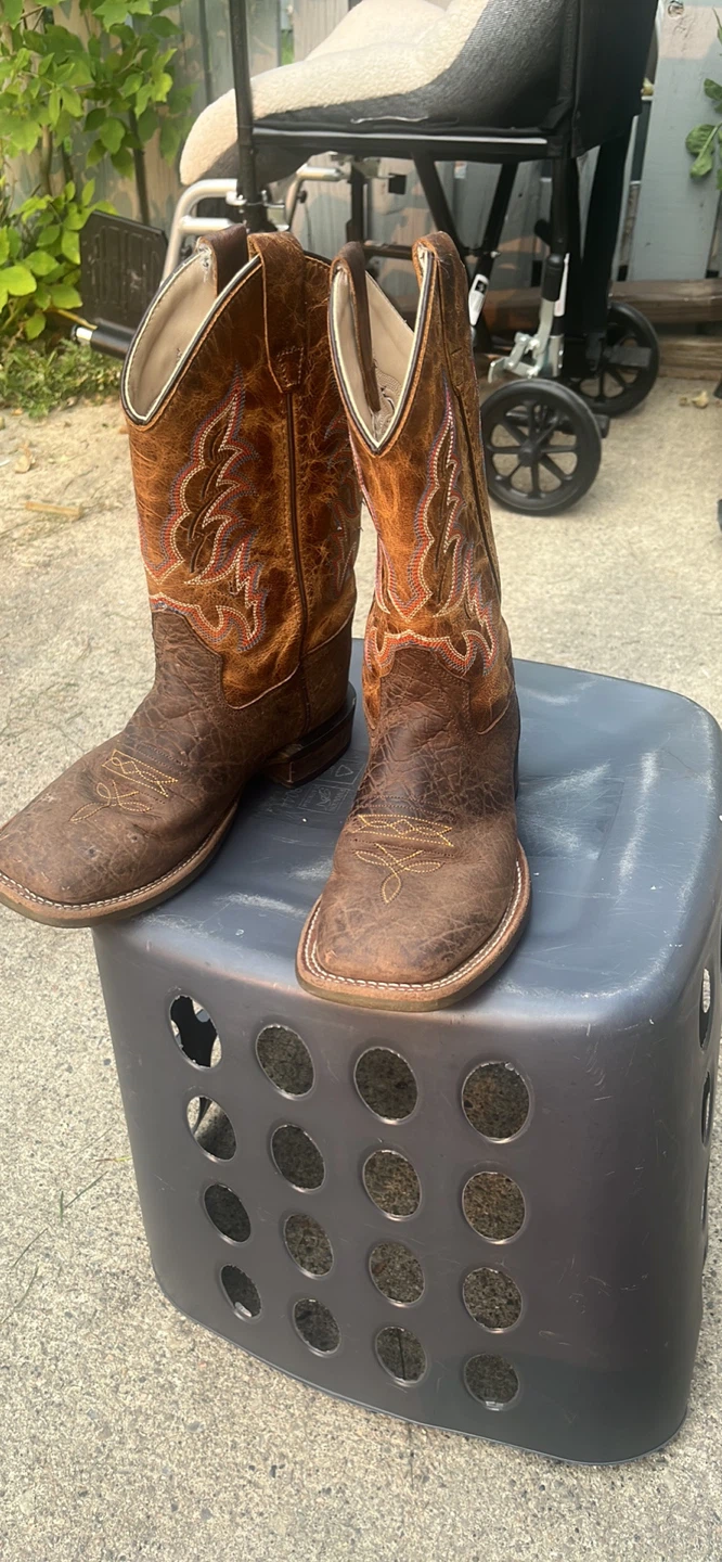 Old West BSC1955 Leather Cowboy Boots - photo 4