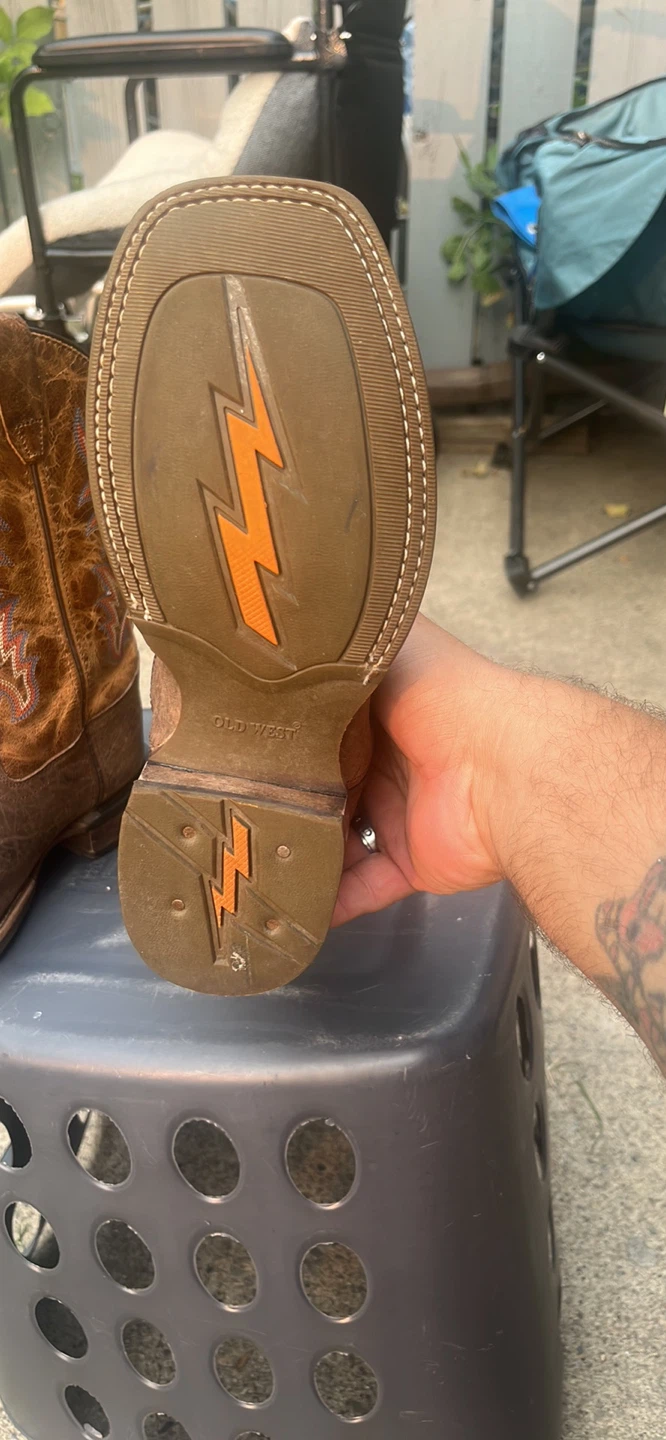 Old West BSC1955 Leather Cowboy Boots - photo 3
