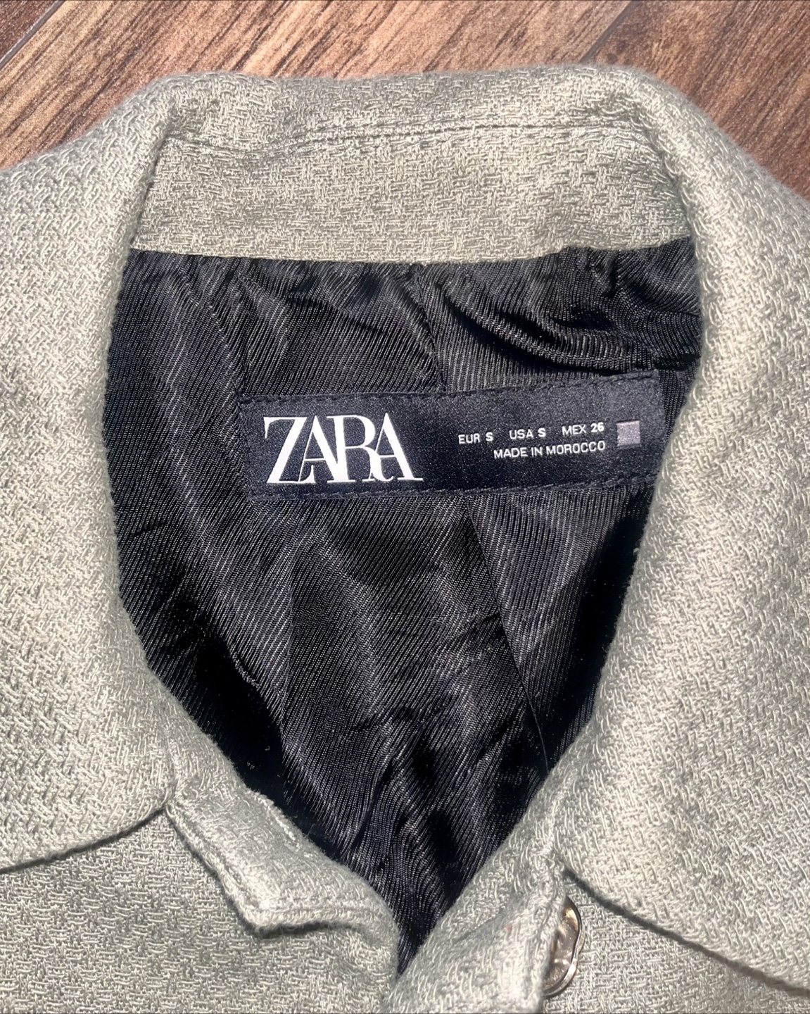 Zara Cropped Blazer - Size S - photo 4