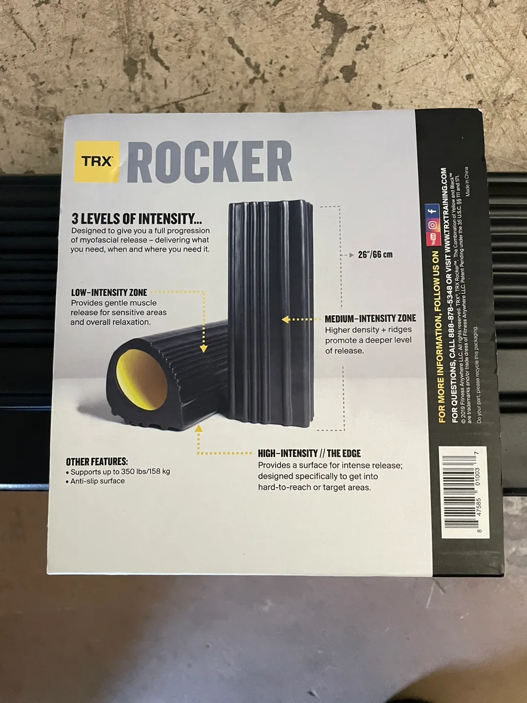 TRX Rocker Foam Roller - Brand New! image indicator(3)