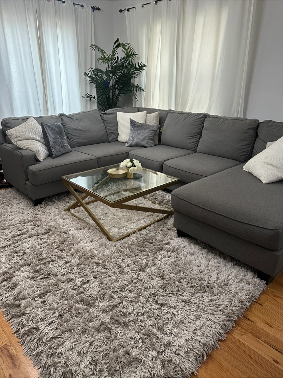 Gray Sectional Sofa - Ashley Furniture - photo 2