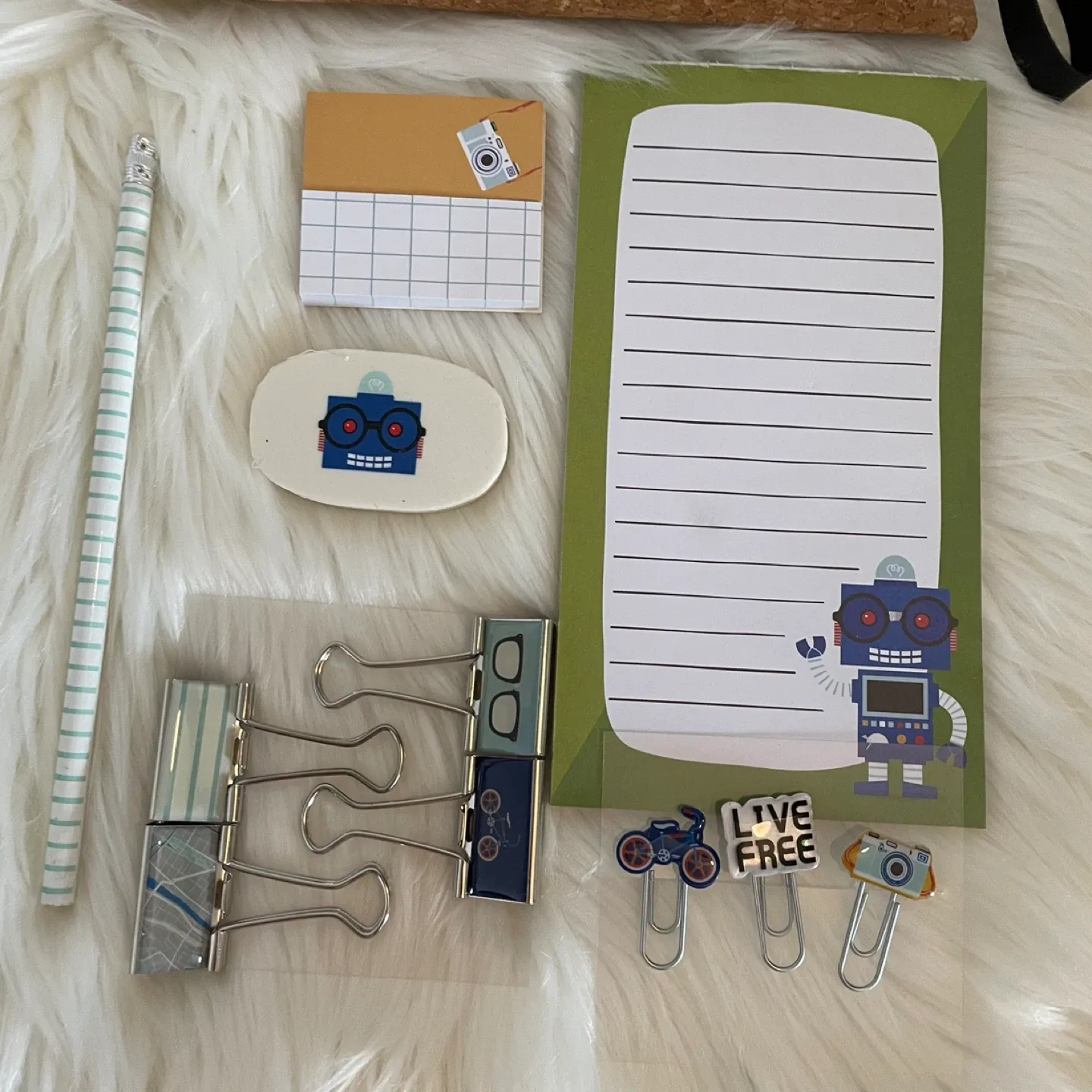 Clear Pouch with Cork Trim & Stationary image indicator(4)