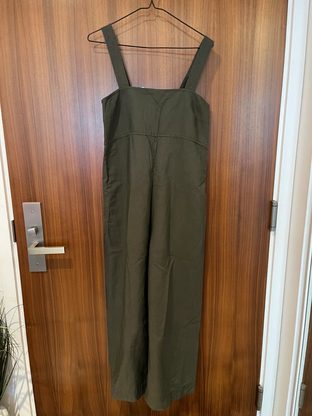Moving sale ‼️Olive Green Jumpsuit- Uniqlo thumbnail