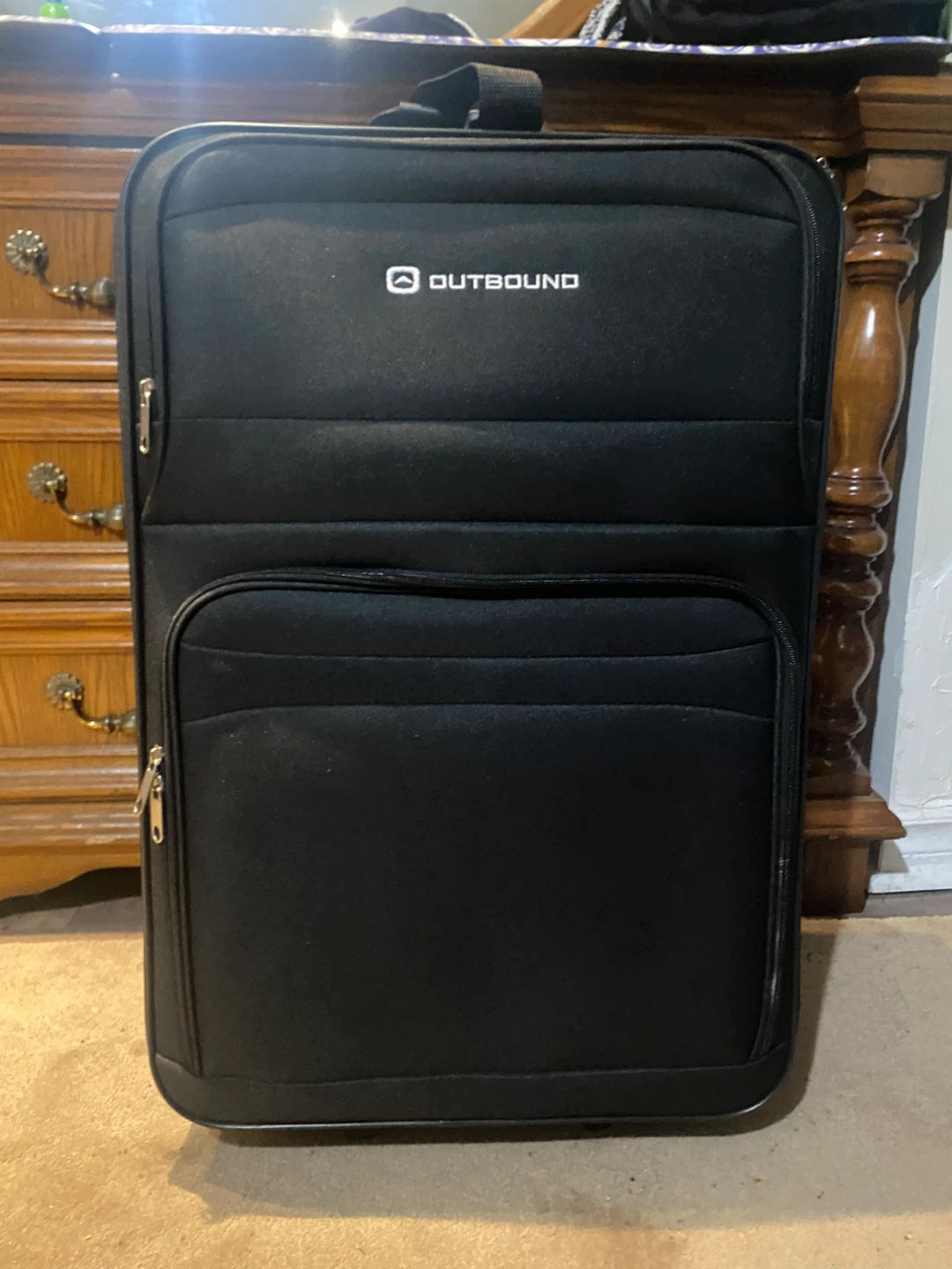 Outbound Black Suitcase