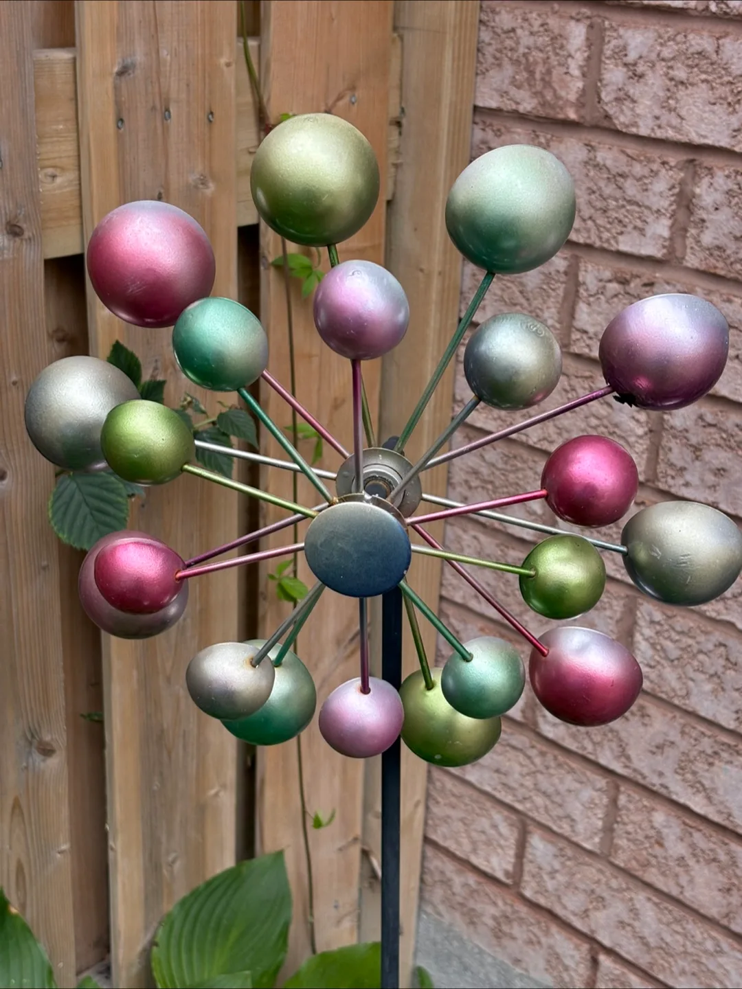 Beautiful Metal Wind Spinner Garden Decor thumbnail