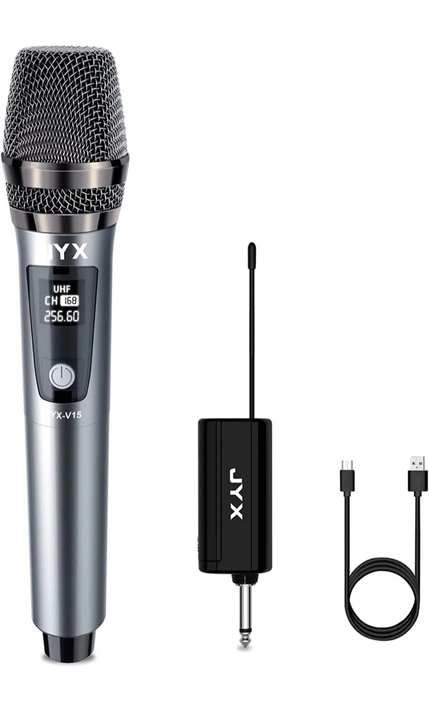 JYX-V15 Microphone with Accessories - Like New! thumbnail