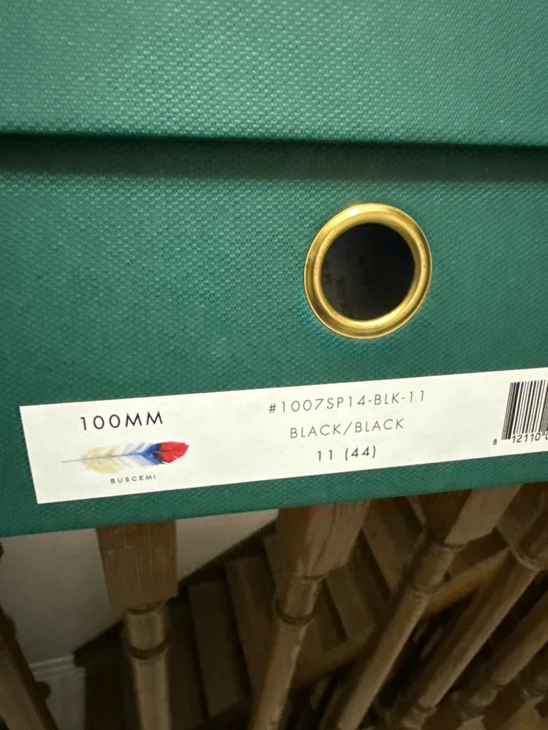 Buscemi 100MM Black/Black Size 11 Shoes image indicator(4)